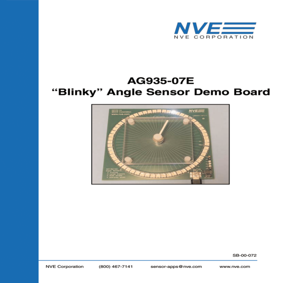 LED指示角度晶片應用套件 AG935-07E 60-LED “Blinky” AAT003 Angle Sensor Demo Board