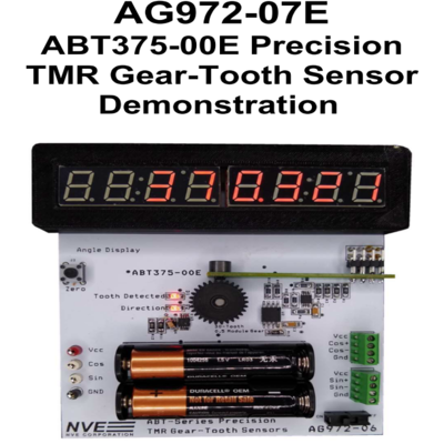AG972-07E_ABT375-00E Precision TMR Gear-Tooth Sensor Evaluation Kit